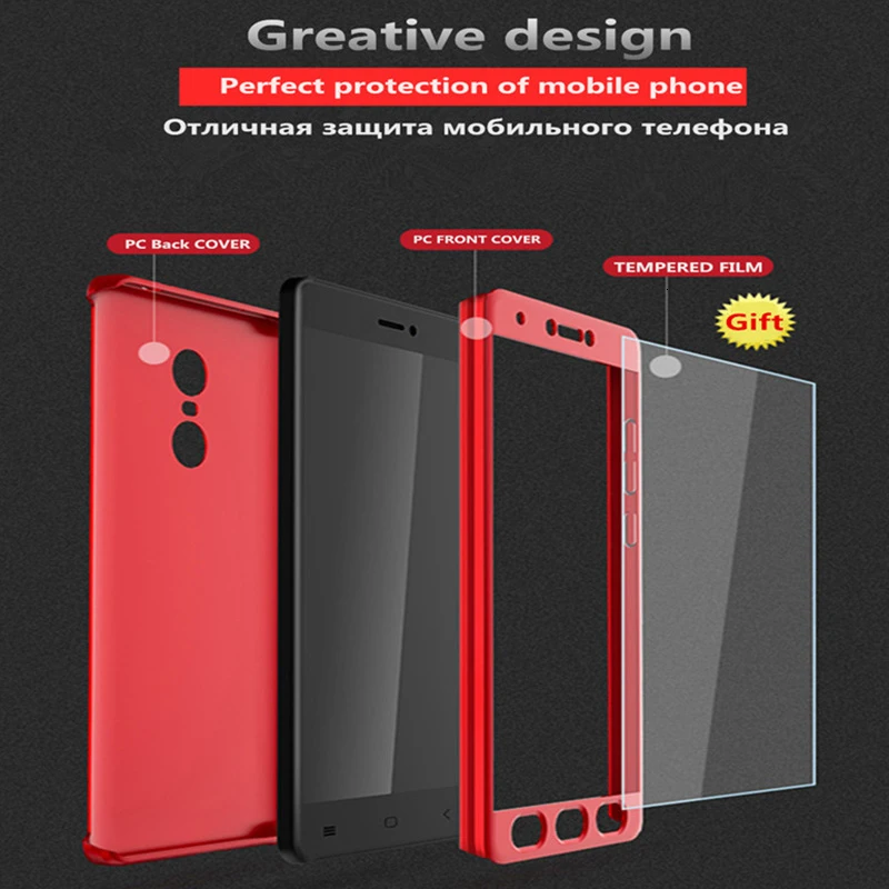 360 Защитный чехол на весь корпус для Xiao mi Red mi Note 8 7 6 5 Pro 7A чехол для телефона s On Xiomi mi 9 SE 9t mi 9t с закаленным стеклом