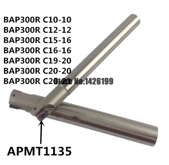 BAP300R C10 10 120 C12 12 120 C14 14 130 C16 16 150 C20 20 160+ APMT1135 индексируемое фрезерование держатель режущего инструмента с твердосплавный ЧПУ вставка