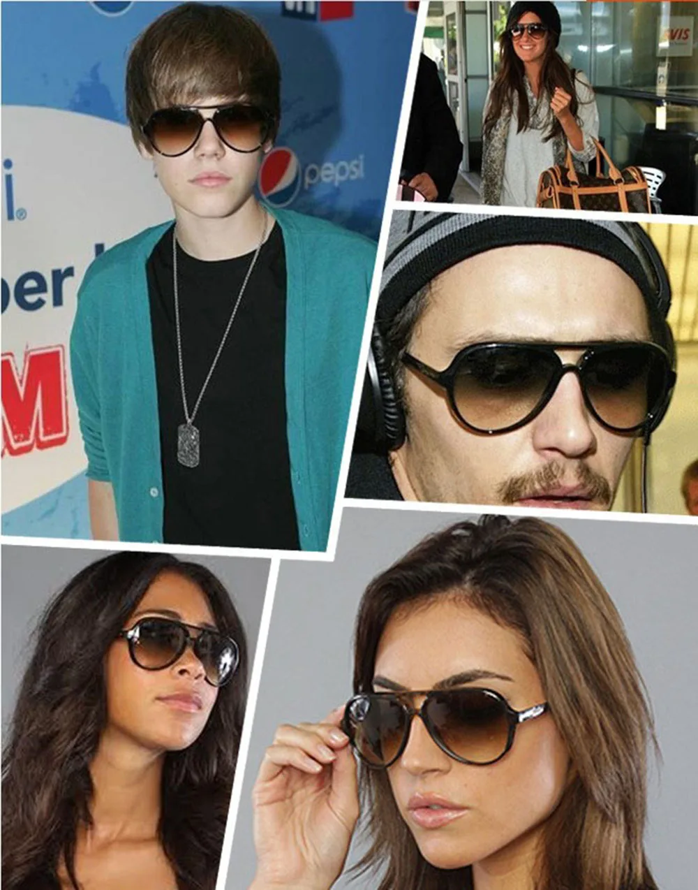 4125 солнцезащитные очки-авиаторы высокого качества для мужчин и женщин очки