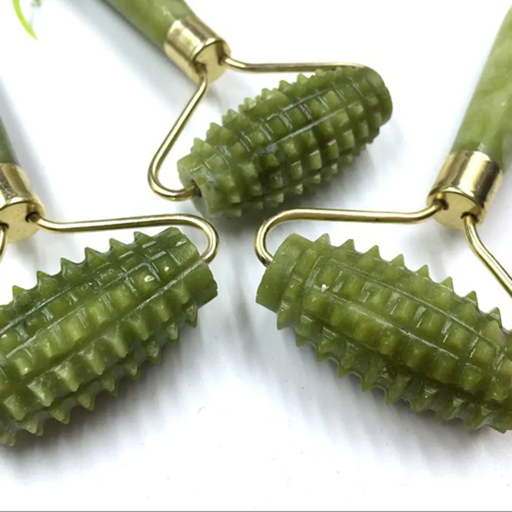 Массажер для лица Джейд роликовый лицевой инструменты ухода за кожей