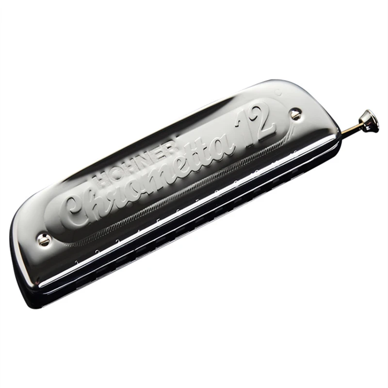 Германия оригинальная Хроматическая губная гармоника HOHNER 255/48 Chrometta 12 Ключ C/ключ G армоника рот Оганов губная гармоника HOHNER