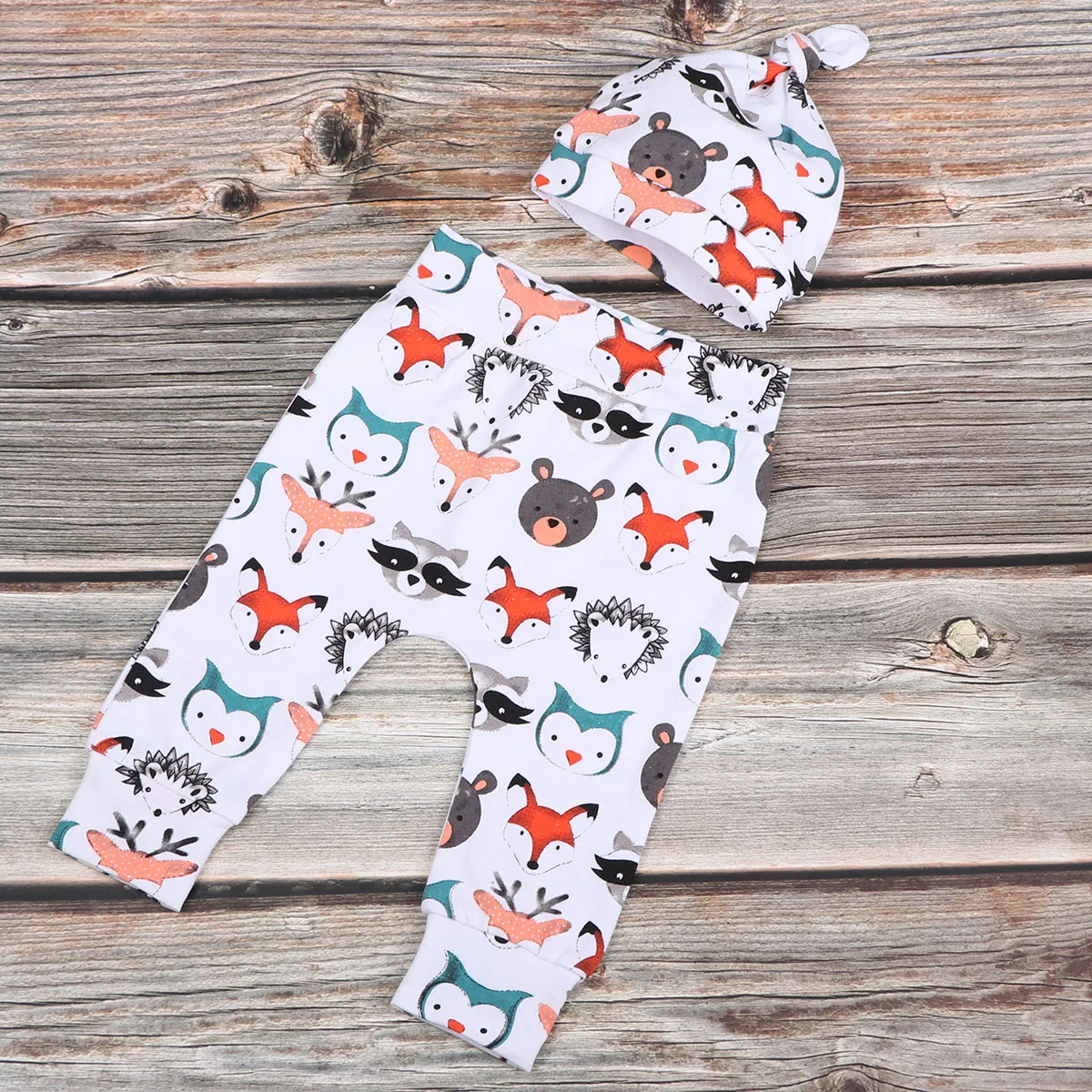 Комплект одежды для малышей от 0 до 24 месяцев боди с короткими рукавами и принтом