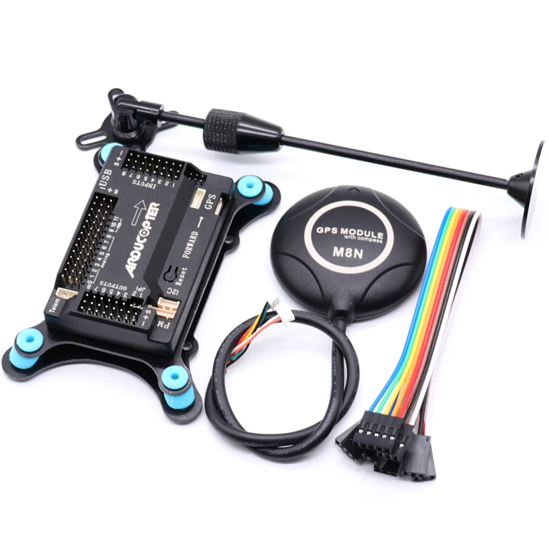 APM2.8 APM 2 8 Контроллер полета Ardupilot + M8N GPS встроенный компас gps подставка амортизатор