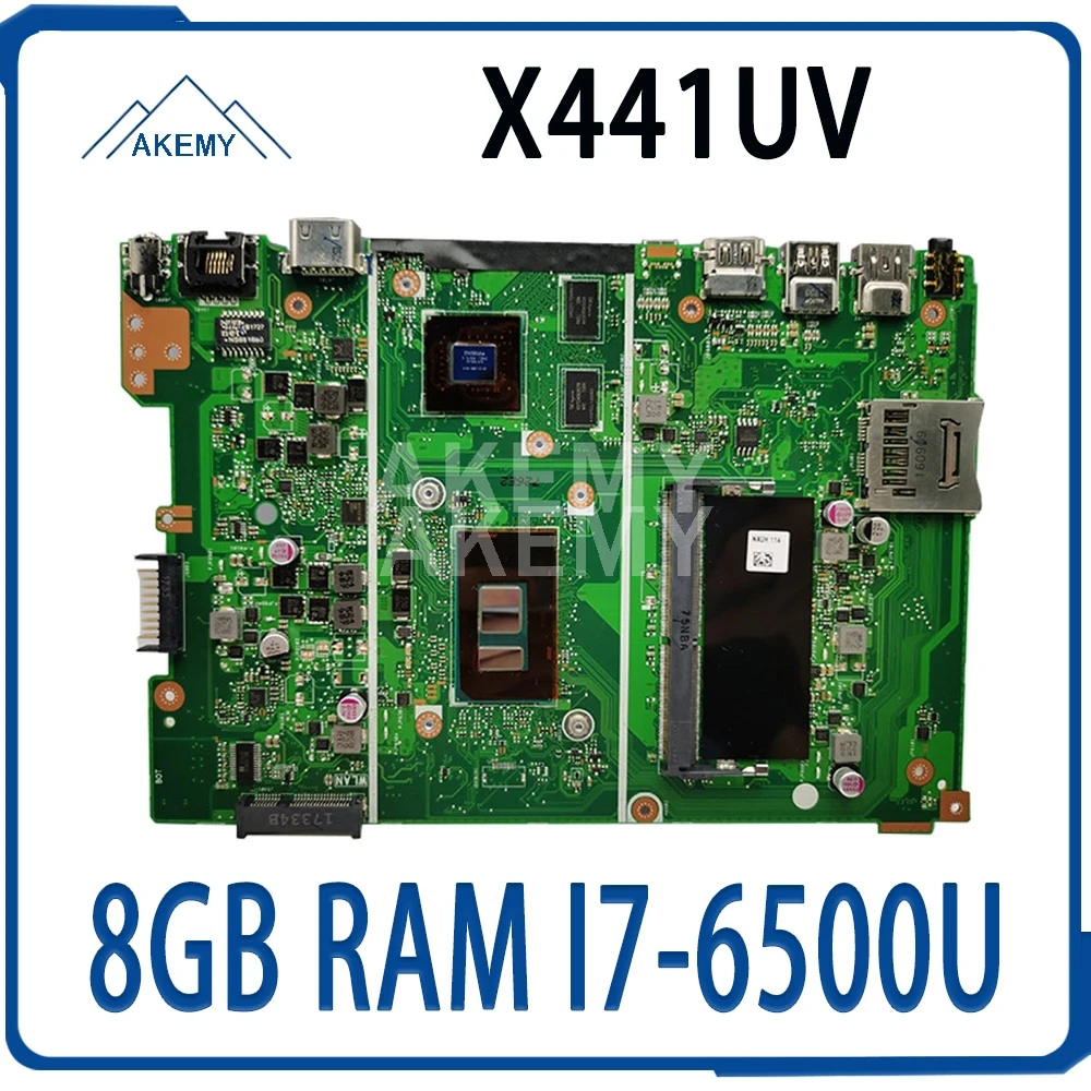 

Материнская плата для ноутбука ASUS X441UV X441UVK X441UR X441URK X441UB с GT940M (V2G) 8G / I7-6500U