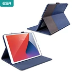 Чехол ESR для iPad 9, 8, 10,2, для iPad Air 4, 10, 9, для iPad Pro 11, 12,9 дюйма, 2020 Gen, городской тканевый чехол из ткани Оксфорд, складная подставка, умный чехол, чехол