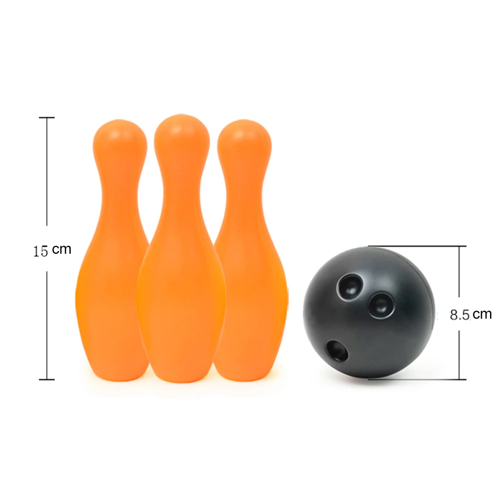 

12Pcs/Set Kids Colorful Bowling Pins Balls Kit Indoor Sports Interactive Toy For Baby Boy New
