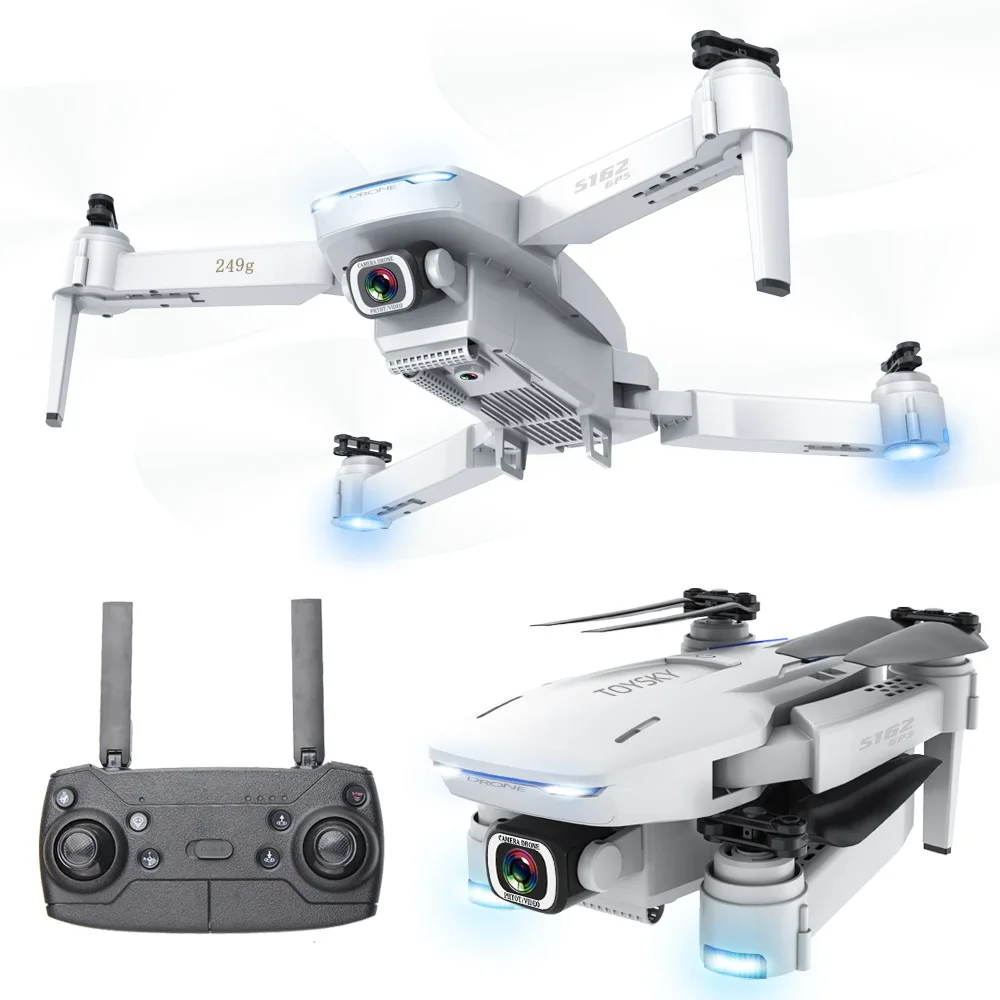 TRY drone S162 GPS 4K HD 1080P 5G WIFI FPV Quadcopter 20 minutes RC distance 500m dron smart return pro VS E520S | Игрушки и хобби