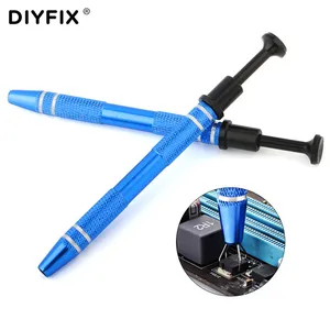 Устройство для извлечения микросхем BGA IC, электронный набор инструментов, маленький захват, четыре захвата для компонентов микросхемы IC, металлический захват