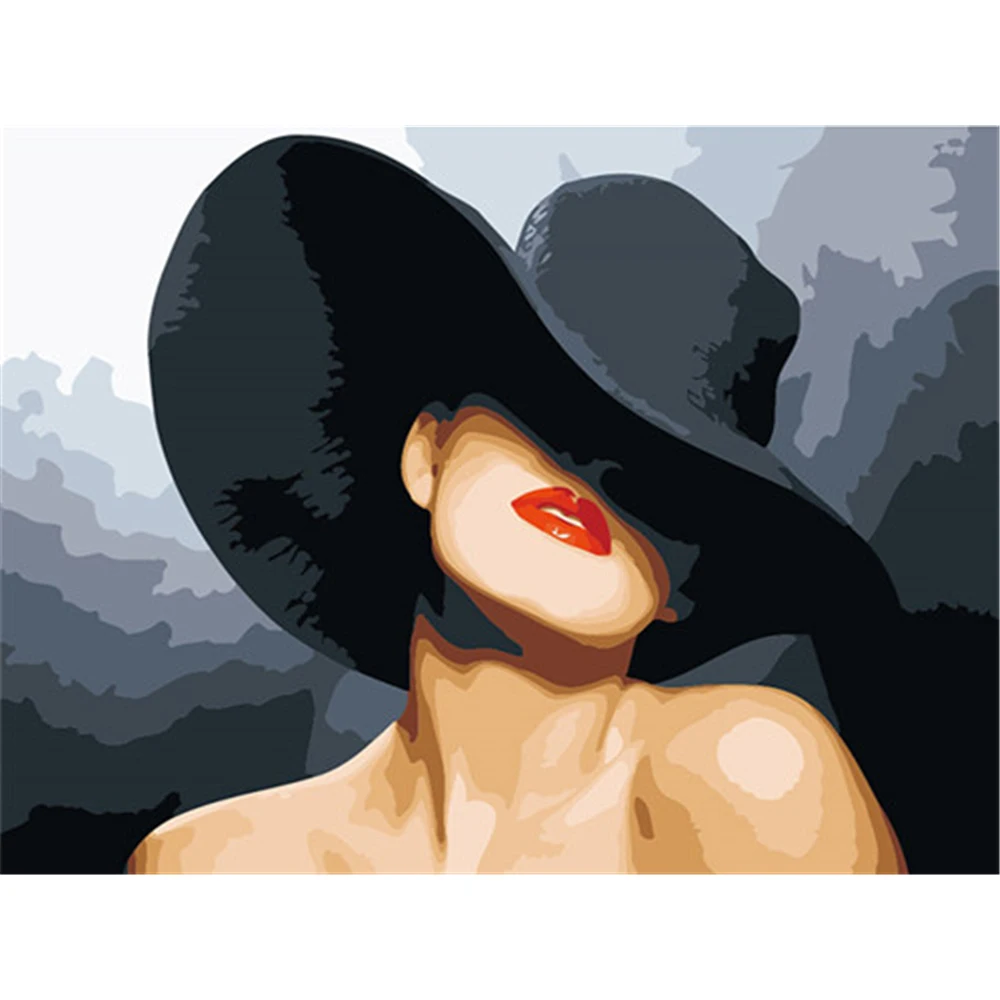 Набор для вышивки сделай сам 11 карат с абстрактными фигурками девушек набор