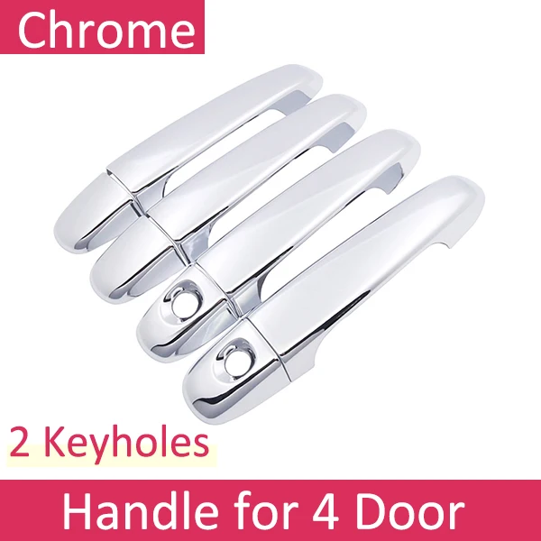 Для Toyota Probox 2002 ~ 2019 хромированная дверная ручка, автомобильные аксессуары, наклейки, набор отделки 2003 2006 2009 2010 2012 2015 2018