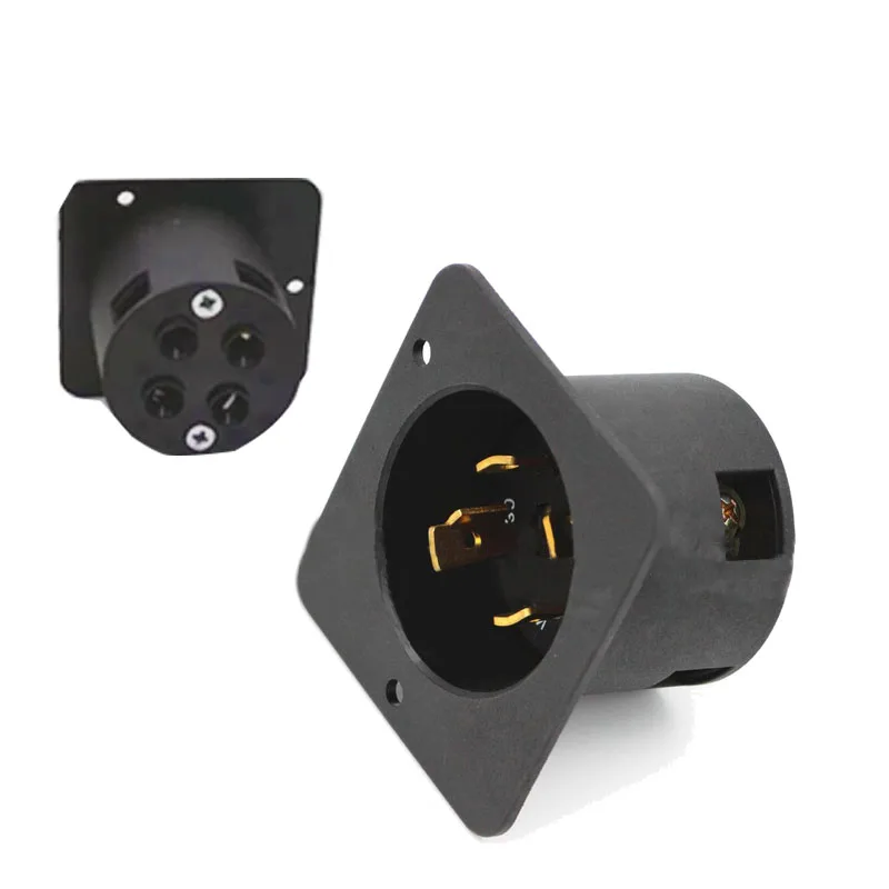Американская розетка с четырьмя отверстиями типа C разъем питания 30A125V 250V