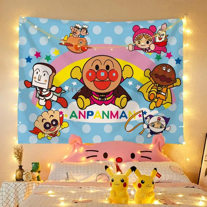 

Cartoon Tapestry Kawaii Home Decoration Children's Room Tapestries Polyester Material Large Size Bedroom Livingroom Sofa Blanket