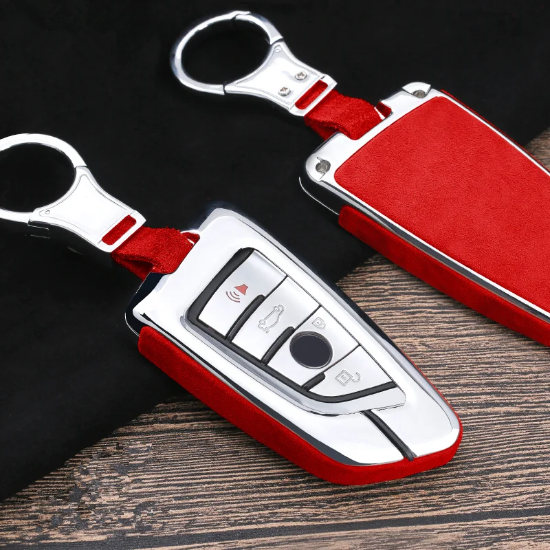 Чехол для автомобильного ключа с искусственным мехом BMW 520 525 f30 f10 F18 118i 320i 1 3 5 7 Series