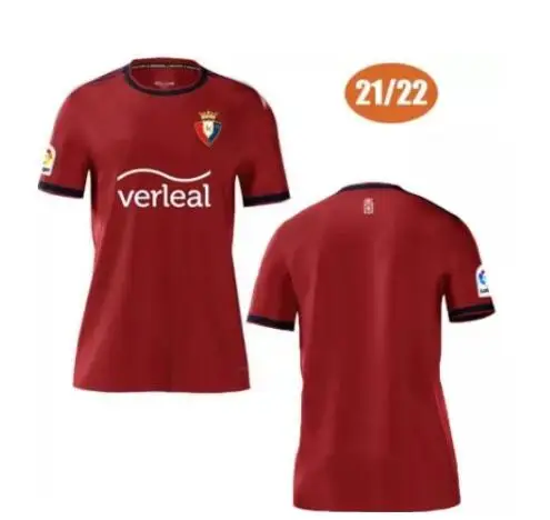 

Camiseta de fútbol CA Osasuna 21 22 Centenary R, novedad de 2022 Torres 10 Rubén García 14 Chimy Ávila Brandon Unai García camis