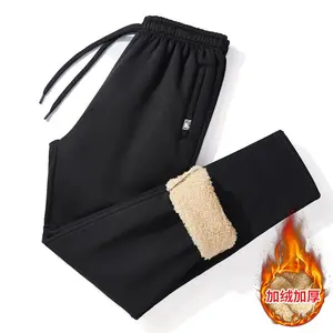 2020; Теплая Осенняя флисовая кофта Джоггеры мужские брюки для девочек спортивные свободные прямые штаны, зимняя куртка на хлопковом подкладе для мальчиков теплые бархатные спортивные брюки штаны-шаровары спортивный костюм размера плюс 5XL