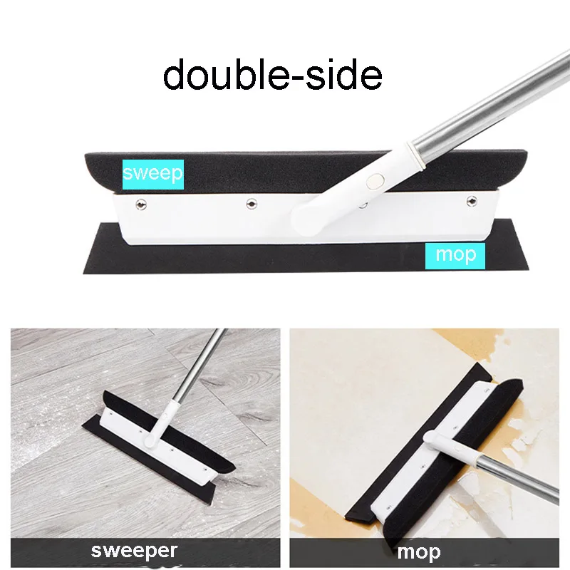Двухсторонний EVA скребок Волшебная щетка для мытья автомобиля окон пола метлы