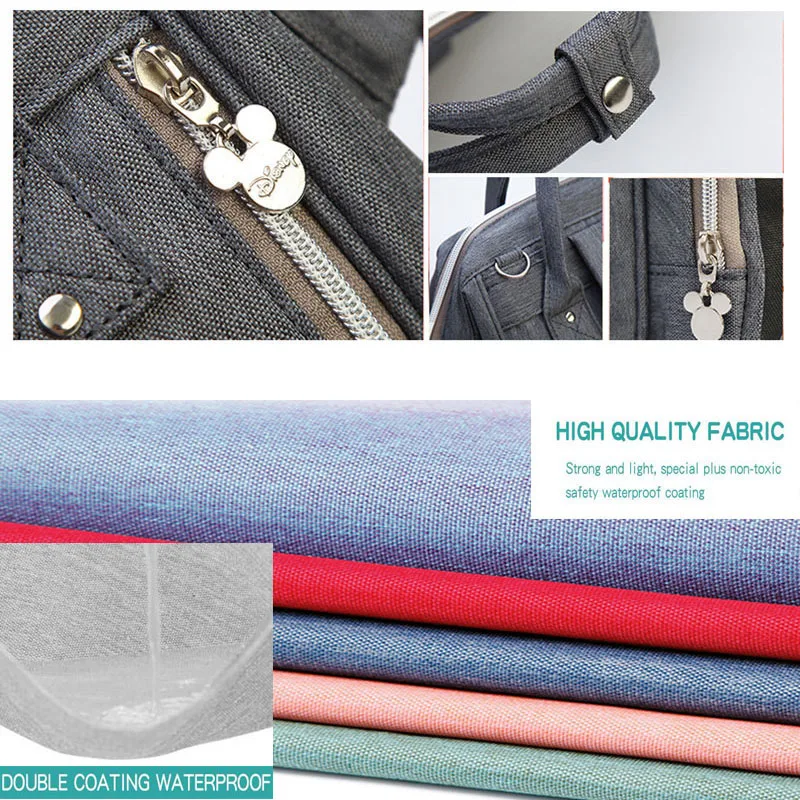 Disney USB сумка для пеленок детские сумки ухода бутылочка подогреватель рюкзак мам