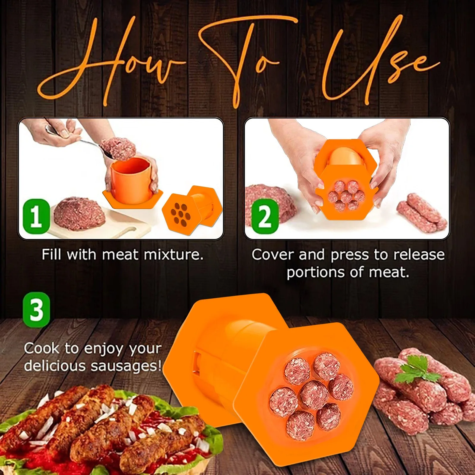 Ручная колбасница наполнитель для мяса ручная работа салями пластиковый колбасы