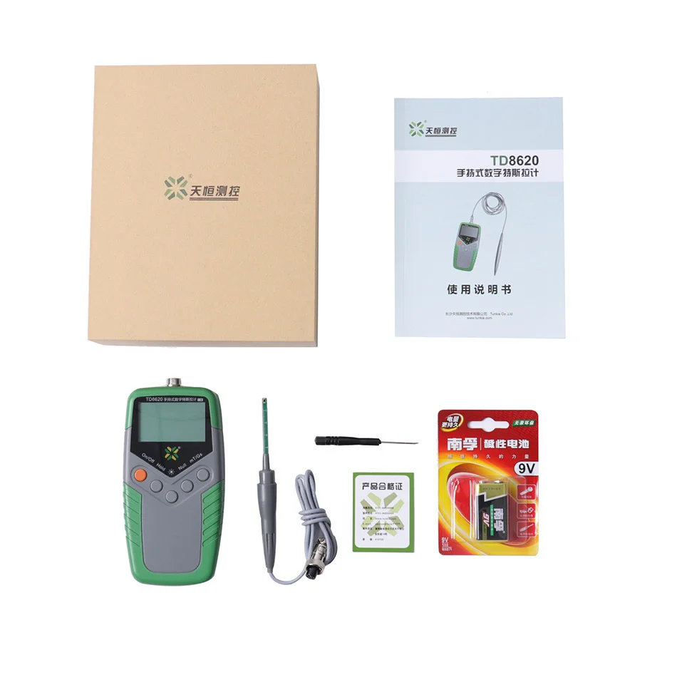 Ручной цифровой Измеритель Гаусса с постоянным магнитом измеритель Теслы