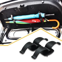 umbrella holder trunk organizer car rear trunk mounting bracket towel hook for umbrella hanging hook