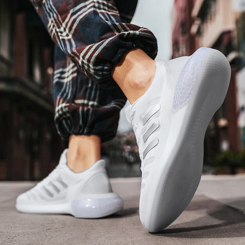 

Air Cushion Sneakers Men Breathable Mesh Sneakers For Man Light Sports Shoes Comfortable Training Running Shoes For Men
