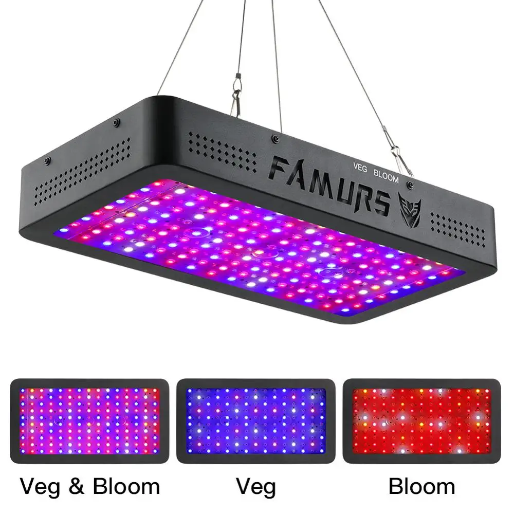 Светодиодсветильник для выращивания семян 1500 Вт УФ ИК|grow light full spectrum|full spectrumled grow |