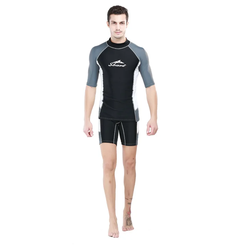 

Men Neoprene Wetsuits Surf Suit Short sleeve + shorts Diving Suits Swimwear Fishing Clothing Sport Scuba Swimsuits