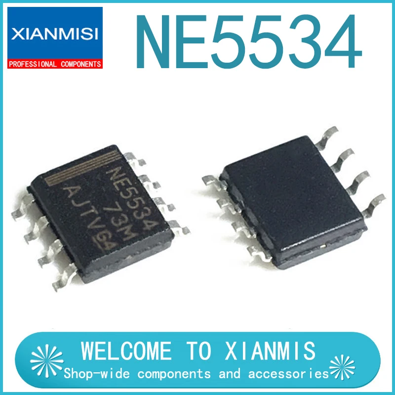 NE5534 NE5534A NE5534DR ne5534адр SMD SOP8 | Электронные компоненты и принадлежности