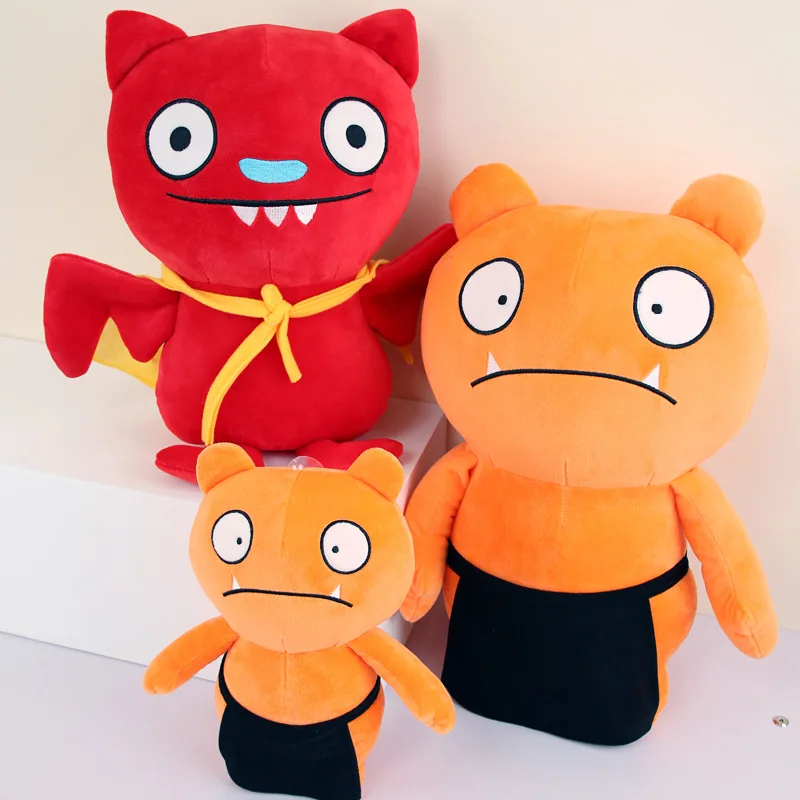 28/45 см новый фильм Uglydoll мультфильм аниме Ox Moxy Babo плюшевые игрушки Uglydog мягкие