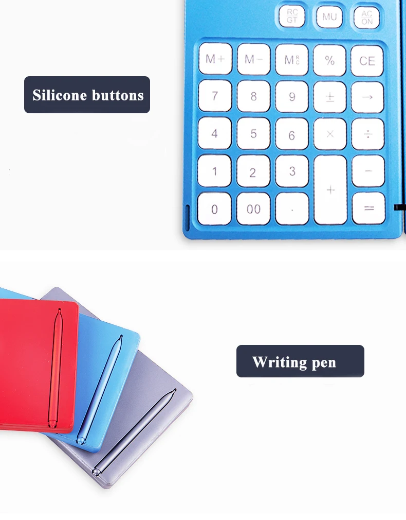 Многофункциональный калькулятор блокнот ЖК-планшет для письма безбумажные
