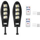 Уличные фонари на солнечной батарее, 3 режима, 168 светодиодов, 2 упаковки