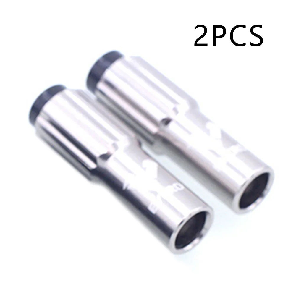 

2pcs Bicycle Gear Cable Regulators Aluminum Alloy Black/red/titanium Ferrules Inline Gear Derailleur Length Screw Barrel MTB