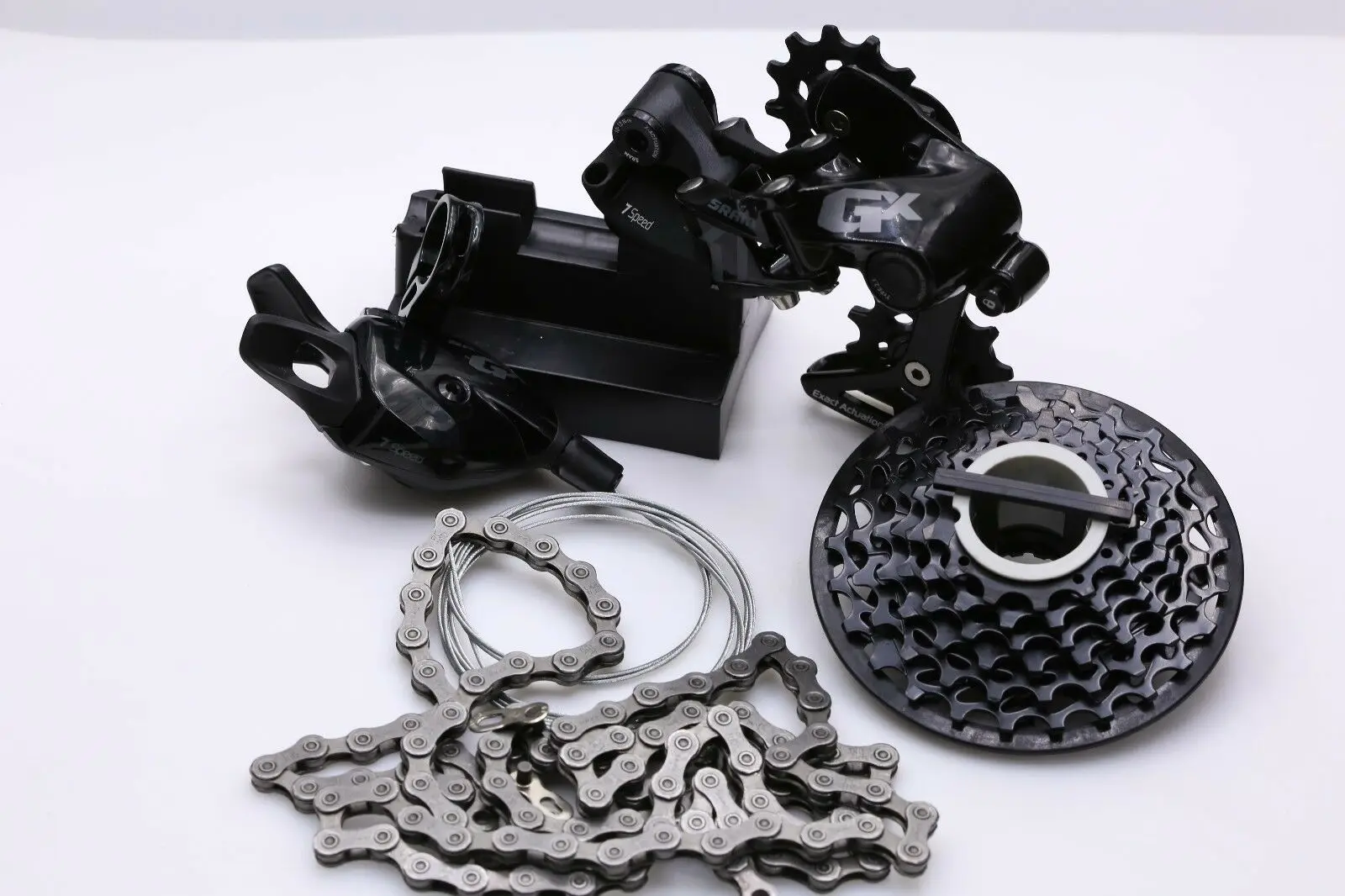 SRAM GX DH 7 скорость указано Group set|Шатун и передняя звездочка велосипеда| |