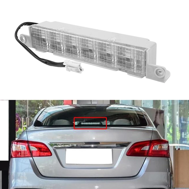 Для Nissan Sylphy 2006 2018 задние колеса высокая крепление стоп сигнала 3Rd светильник