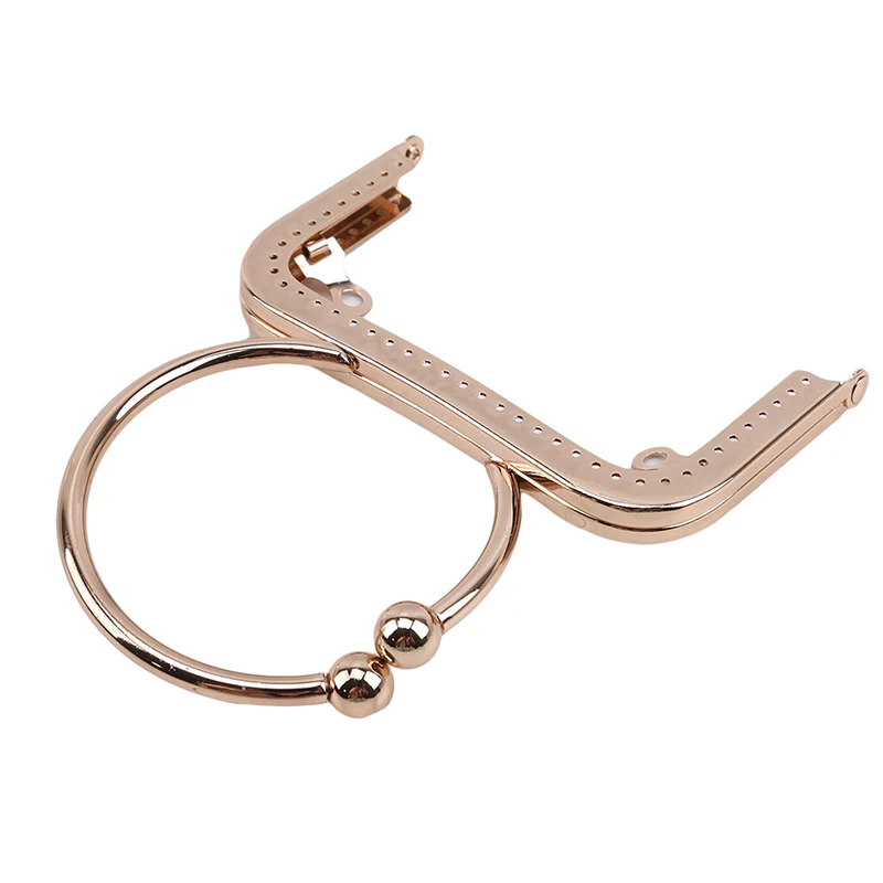 

Cloud Glue Handle Concave Waist Metal Bag Accessories Purse Frame Kiss Clasp Diy Kiss Lock Bag Parts Bronze Gold