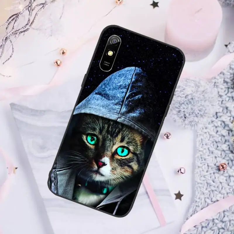 

Phone Case For Xiaomi Mi Redmi Note 7 8 9 pro 8T 9T 9S 9A 10 Lite pro cat cool cute