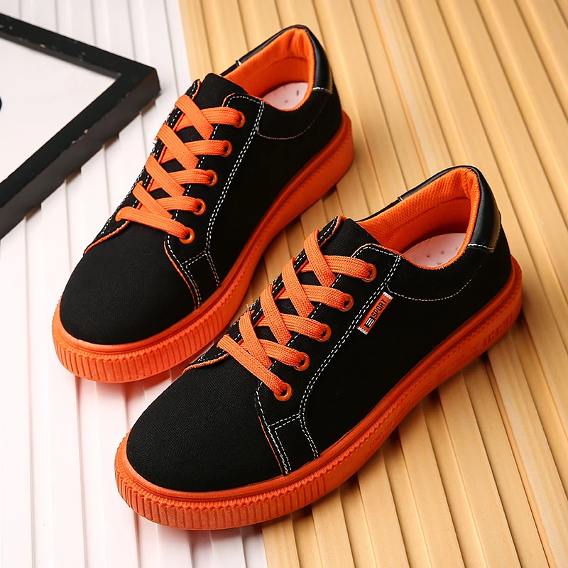 

CYYTL Canvas Men Skateboard Low Top Sneakers Colorful Boys Outdoor Walking Flat Shoes Sports Running Tennis Students Footwear