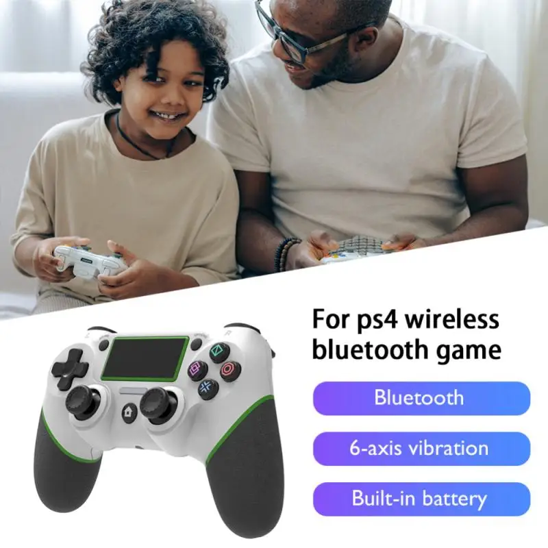 

Wireless Bluetooth-Compatible Gamepad For Playstation 4 Game Console Controller Video Game Joystick With 6 Axis PS4-Controller
