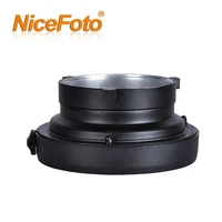 nicefoto sn 14 bowens to elinchrom interchangeable mount ring adapter for bowens flash strobe photography studio
