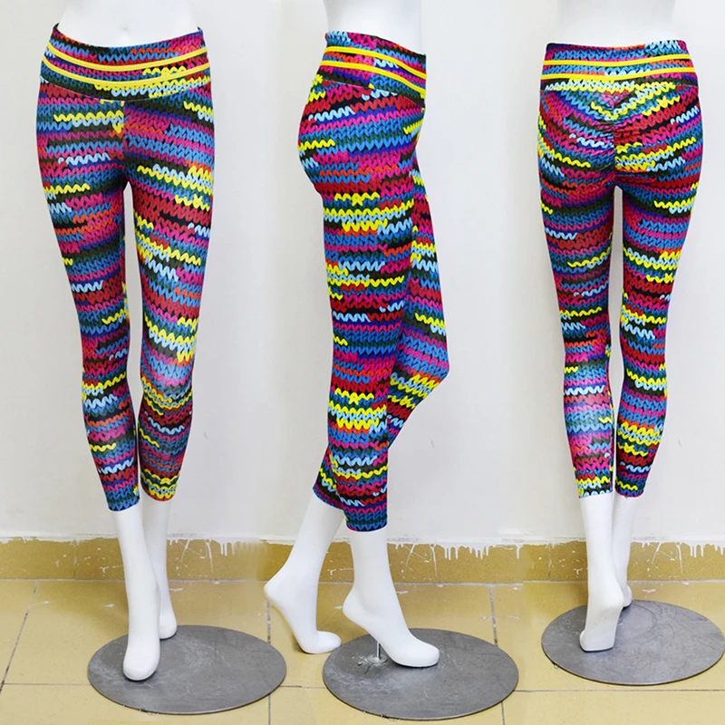 Сексуальные брюки для фитнеса горячая Распродажа модные женские цветные