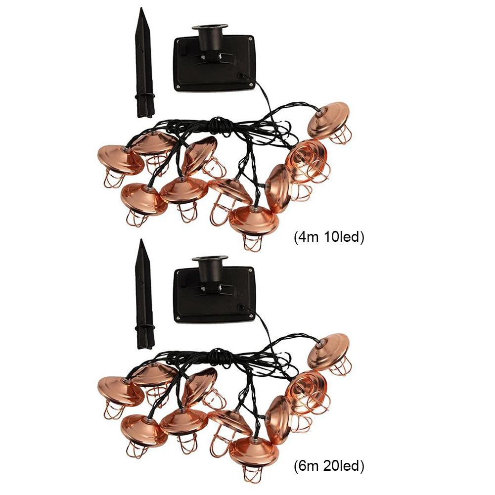 

LED Solar String Light Hanging Moroccan Wrought Iron Fairy Lamps Outdoor Garden Yard Art Landscape Lighting Party Decorations