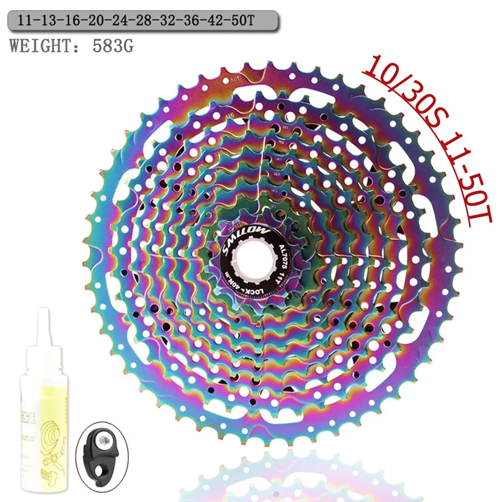

10-скоростной свободный круг 11-50T кассета маховик Flywheels MTB Горный Новый