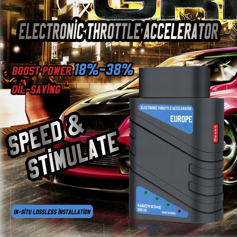 OBD GO электронный Дроссельный ускоритель ответ контроллер производительность для