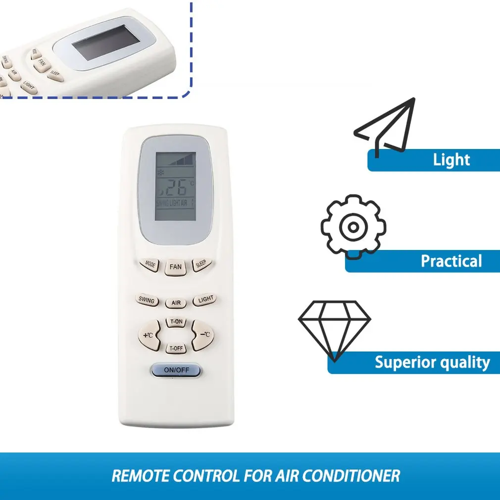 Universal Air Conditioner Remote Control Replacement for GREE Y512F2 Y512F Y512 Y502K KTGL002 Condition Controllers 433 Mhz | Электроника