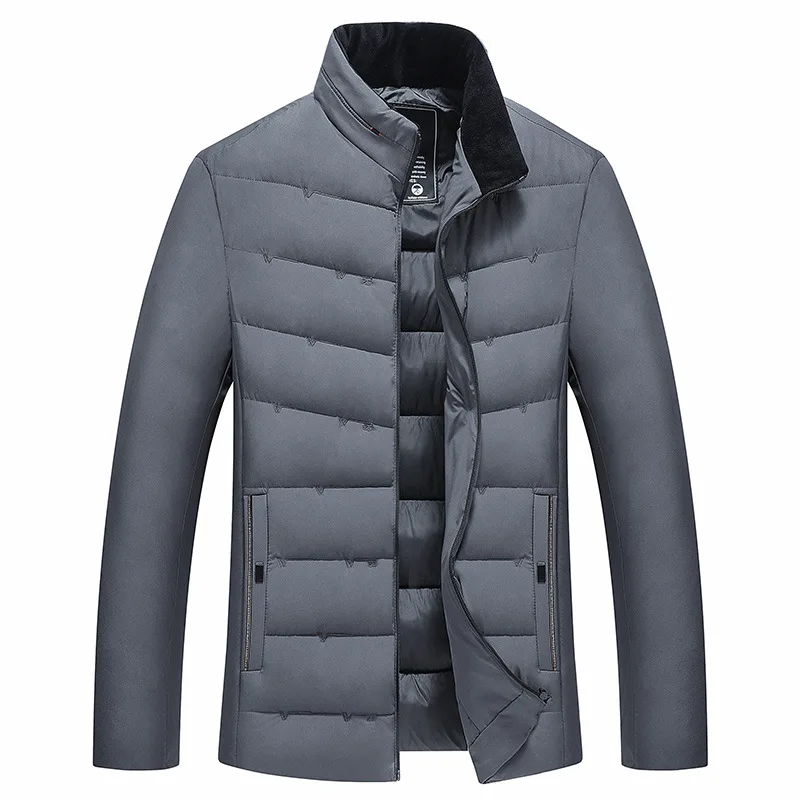 2019 Новое мужское зимнее пальто высокое качество мужская куртка модная одежда