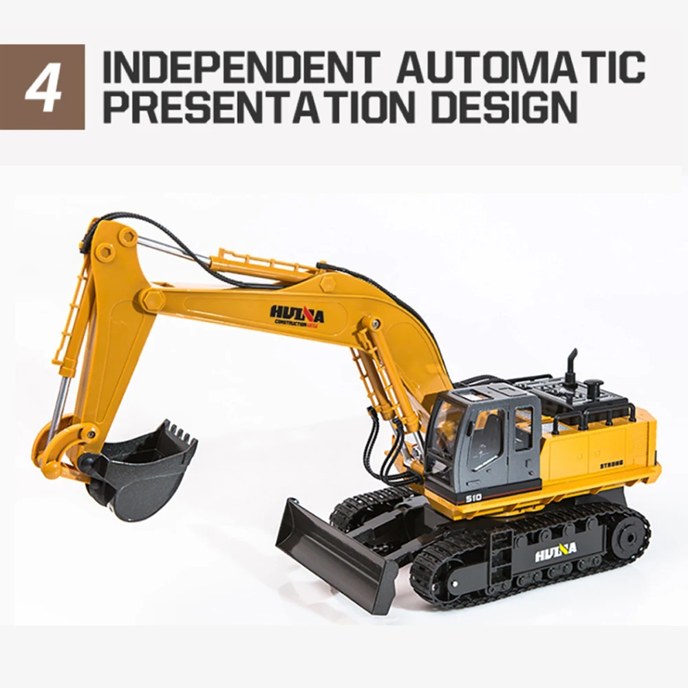 HUINA 1/16 RC грузовик \ Радиоуправляемый экскаватор 2 4 г Радиоуправляемая машина