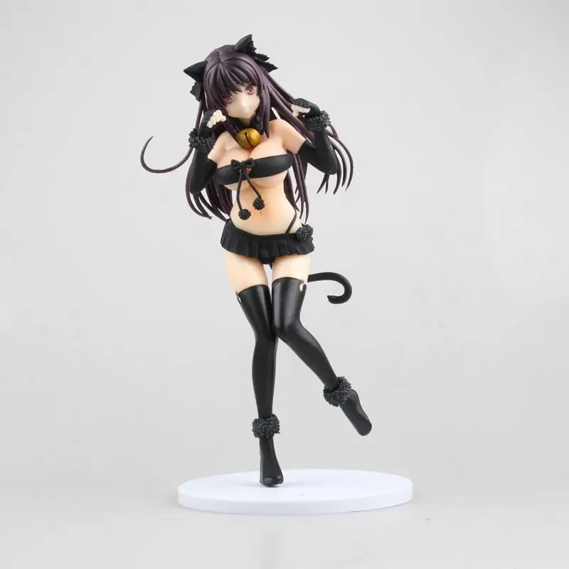 22 см Сексуальная аниме Ao No Kanata no Four Rhythm Tobisawa Misaki Cat Ear Ver Nekomusume Модель ПВХ экшн