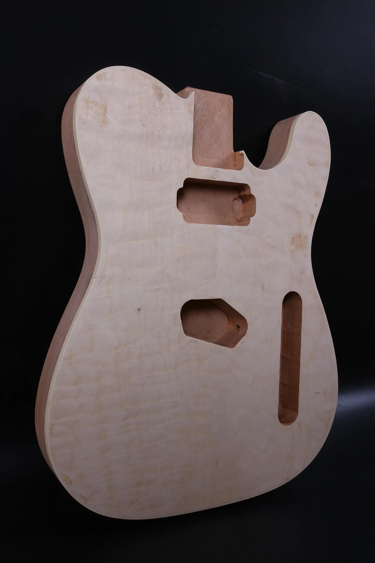 Сделай Сам необработанный корпус электрогитары бас дерево или также древесина