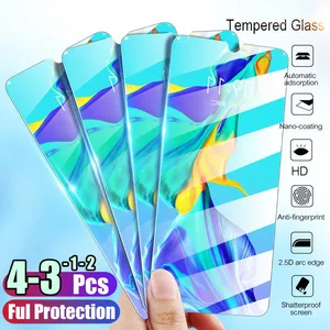 Полное покрытие из закаленного стекла для Huawei P40 P30 Lite P20 Pro P Smart 2019 Защитное стекло для экрана для Huawei Mate 30 20