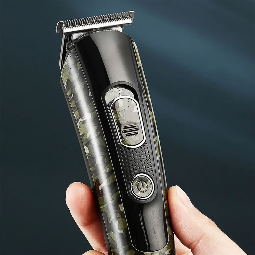 

5In1 Professional Hair Clipper Men's Barber Beard Trimmer Rechargeable Hair Cutting Machine Blade Low Noise Adult Kid Haircut